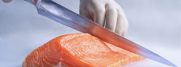 Flavoring amino acids and essential amino acids in salmon