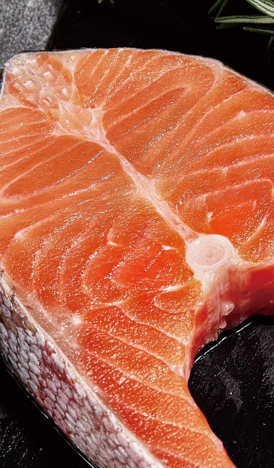 Salmon steak