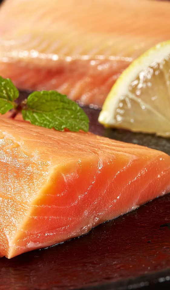 Salmon fillets